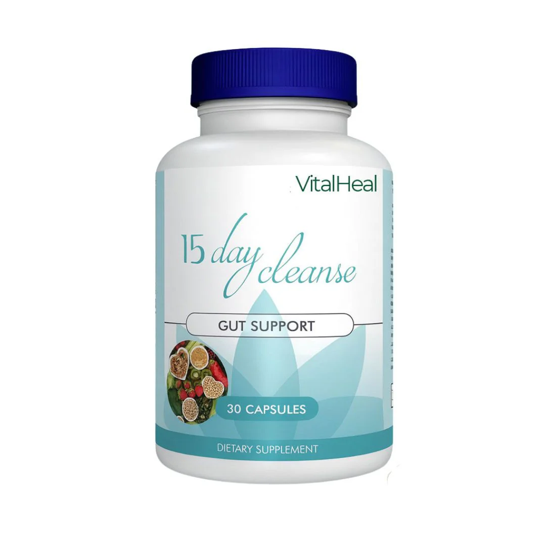 15-Day Cleanse - Gentle Colon Detox & Gut Support for Digestive Health