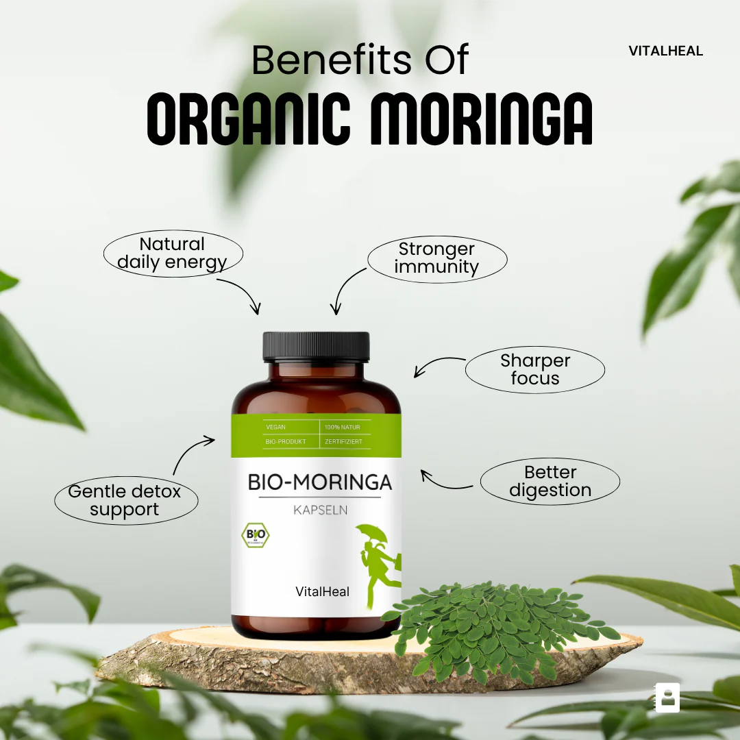 Bio Moringa Capsules – Moringa Leaf Powder for Daily Nutrition Support - Image 3