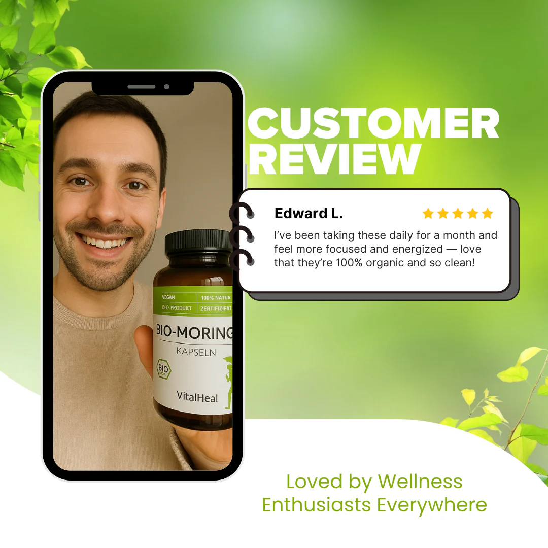 Bio Moringa Capsules – Moringa Leaf Powder for Daily Nutrition Support - Image 4