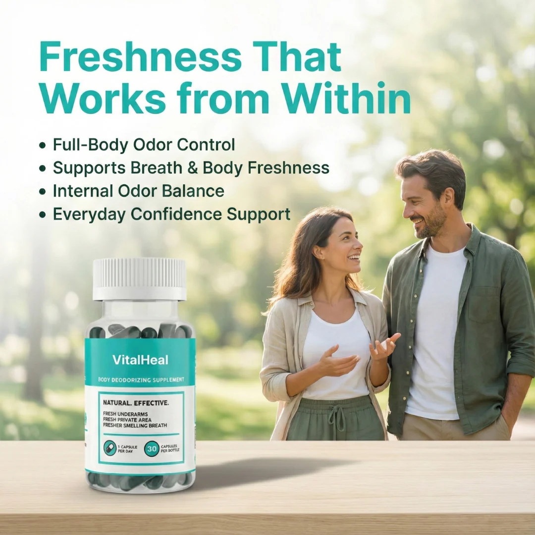 Body Deodorizer – Internal Whole Body Deodorant Supplement with Chlorophyll for Odor Control - Image 4