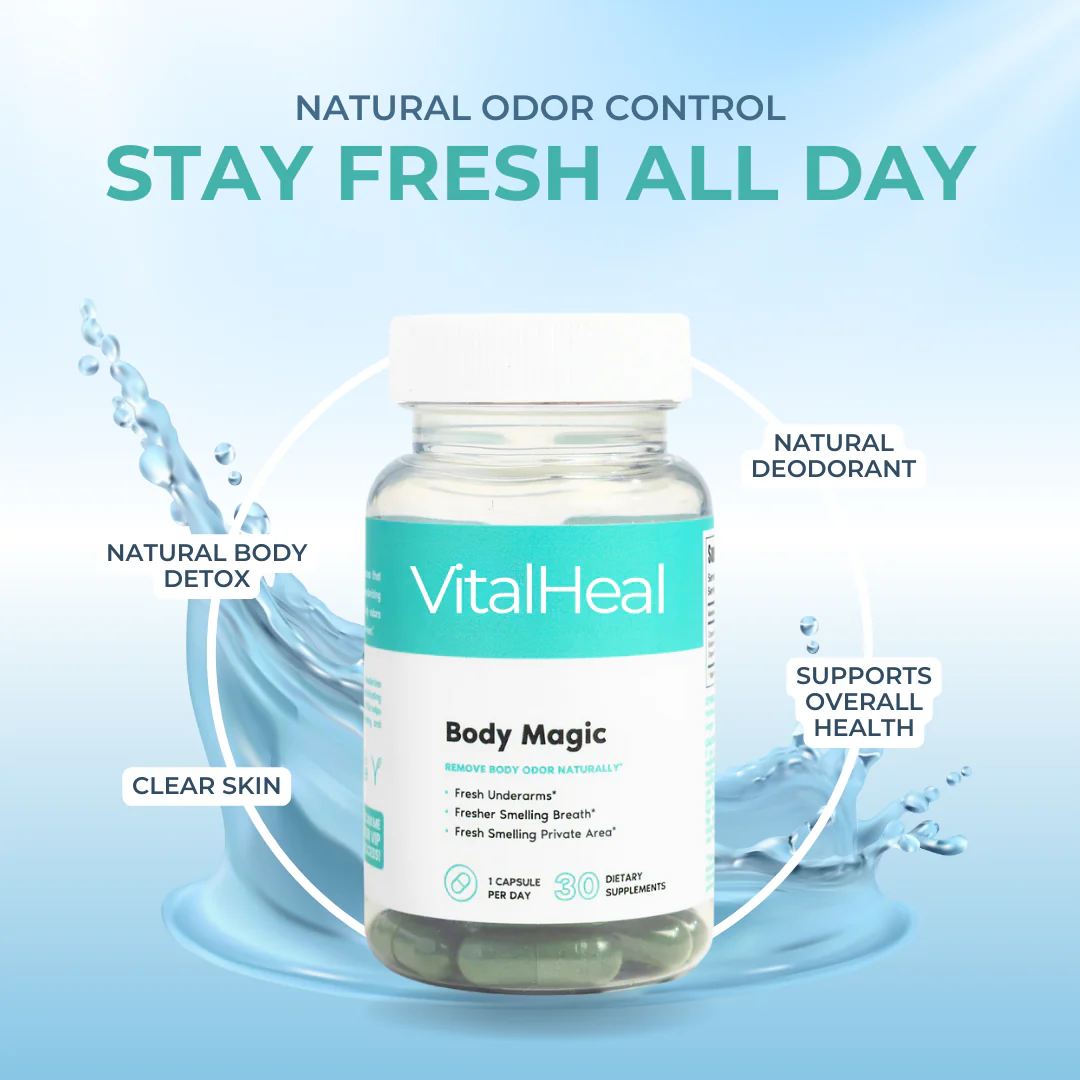 Body Magic Chlorophyll Pill for Internal Freshness and Clear Skin - Image 4