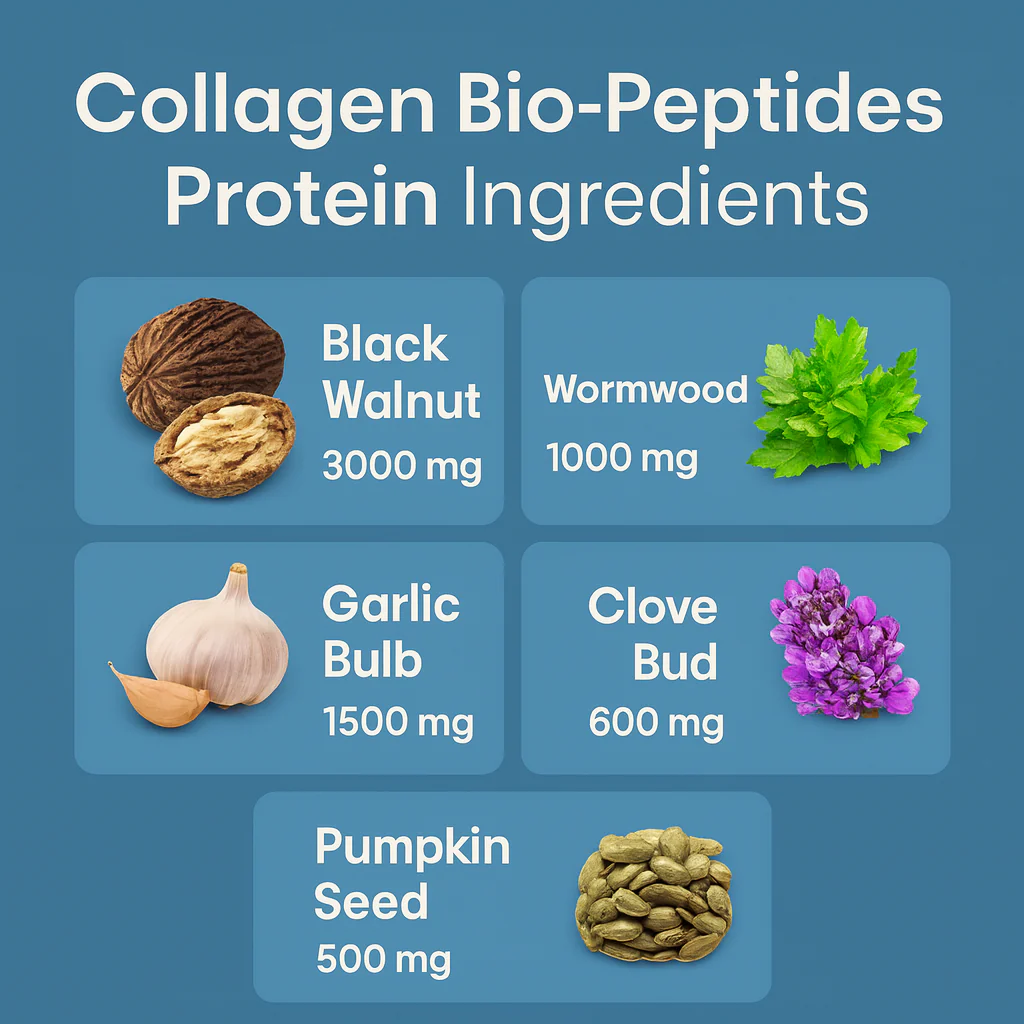 Collagen Bio-Peptides - Grassfed Protein Supplement - Advanced with 18 Essential Amino Acids - Image 3