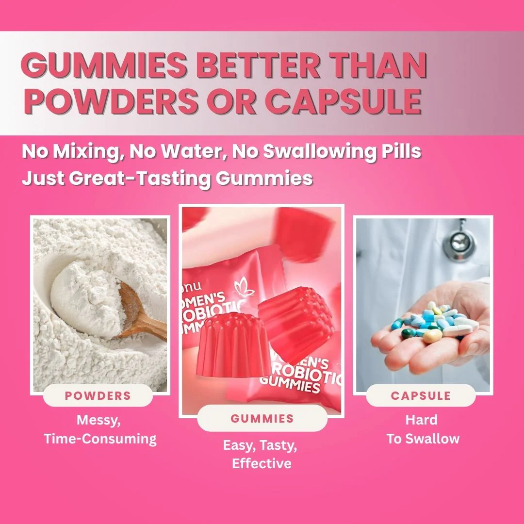 Cranberry Probiotic Gummies - Women's Digestive & Feminine pH Support - Image 4