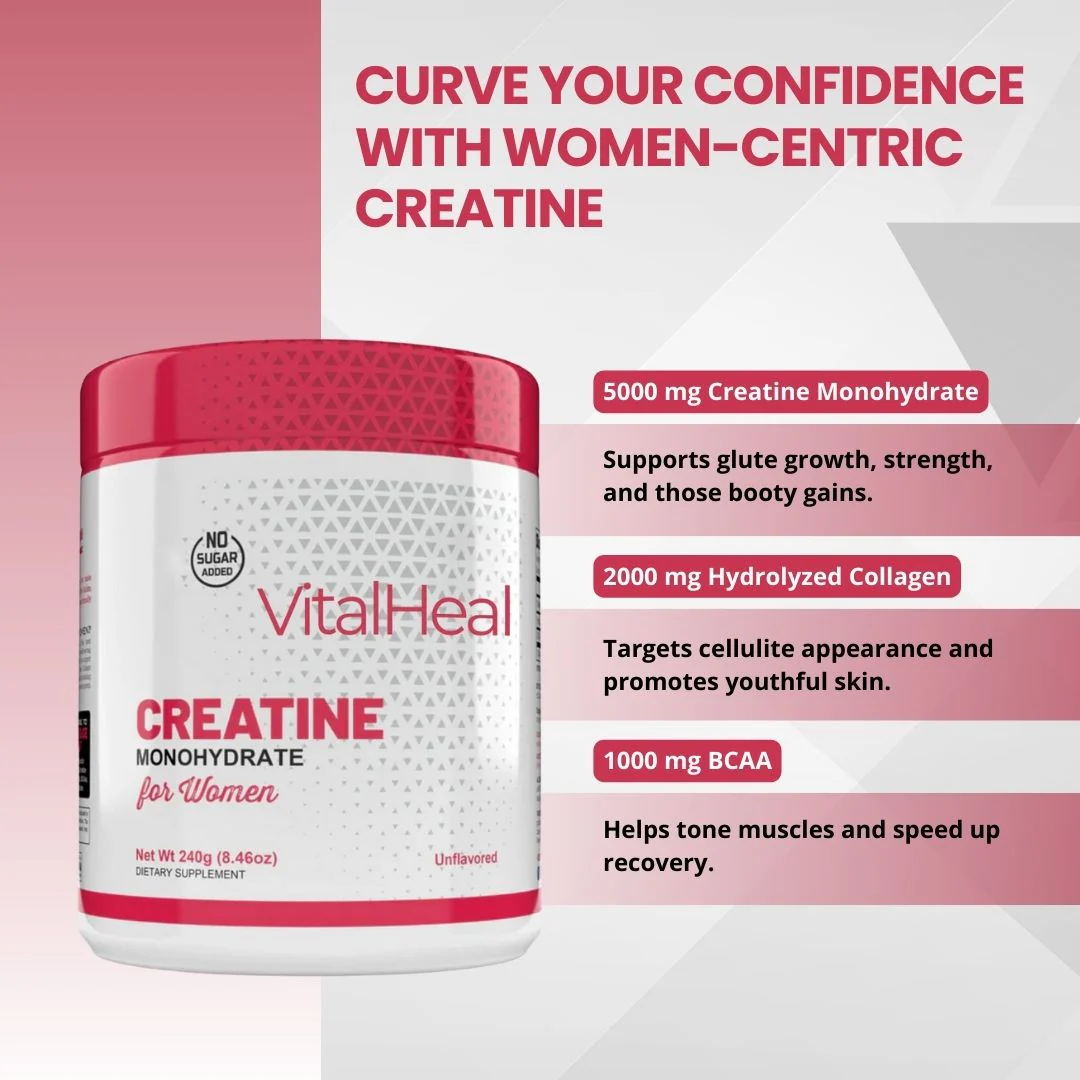 Creatine Monohydrate for Women – Recovery & Performance - Image 3