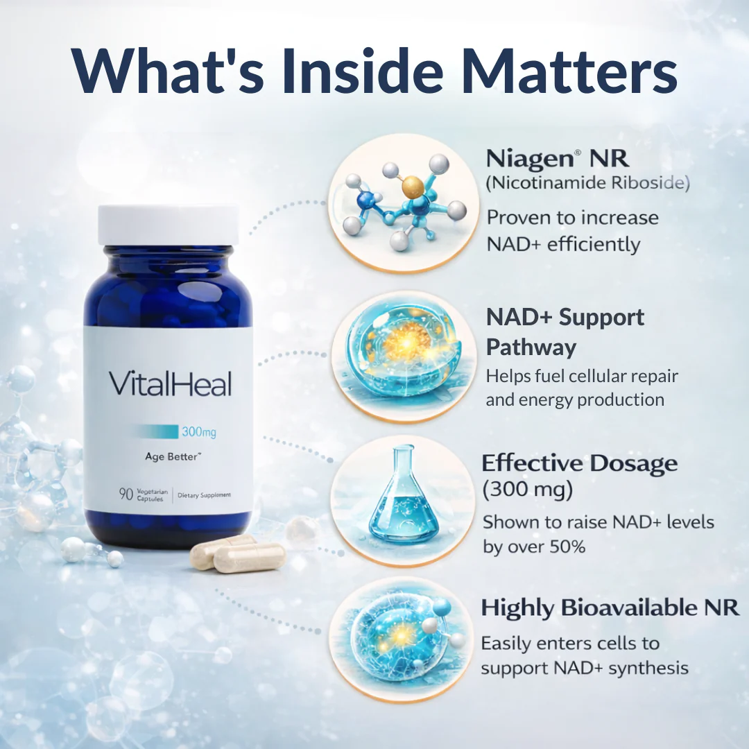 Tru Niagen Daily NAD+ Support for Cellular Energy & Metabolic Balance - Image 4