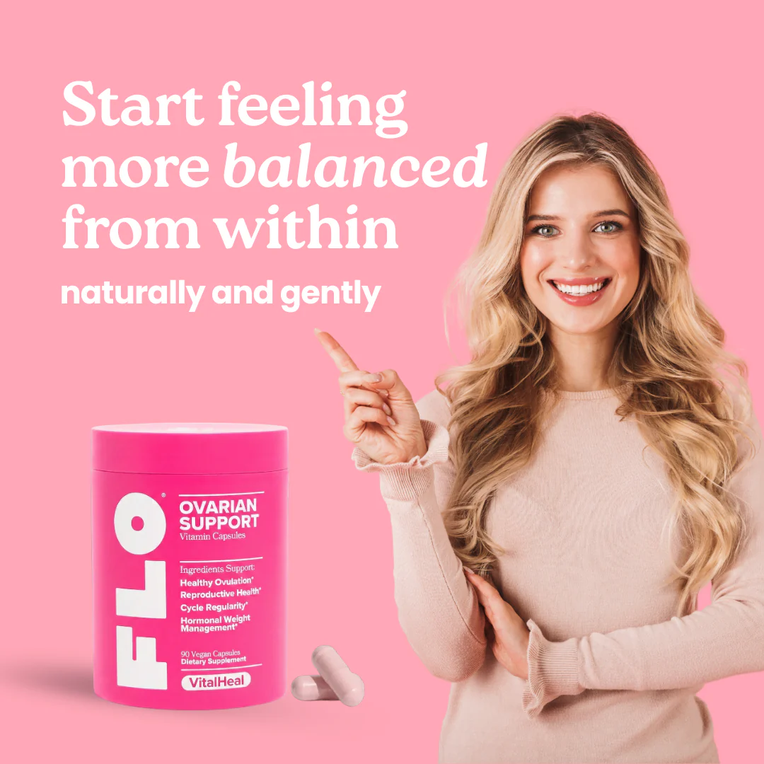FLO Ovarian & Cycle Support – Hormone Balance Supplement for Cycle Regularity - Image 5