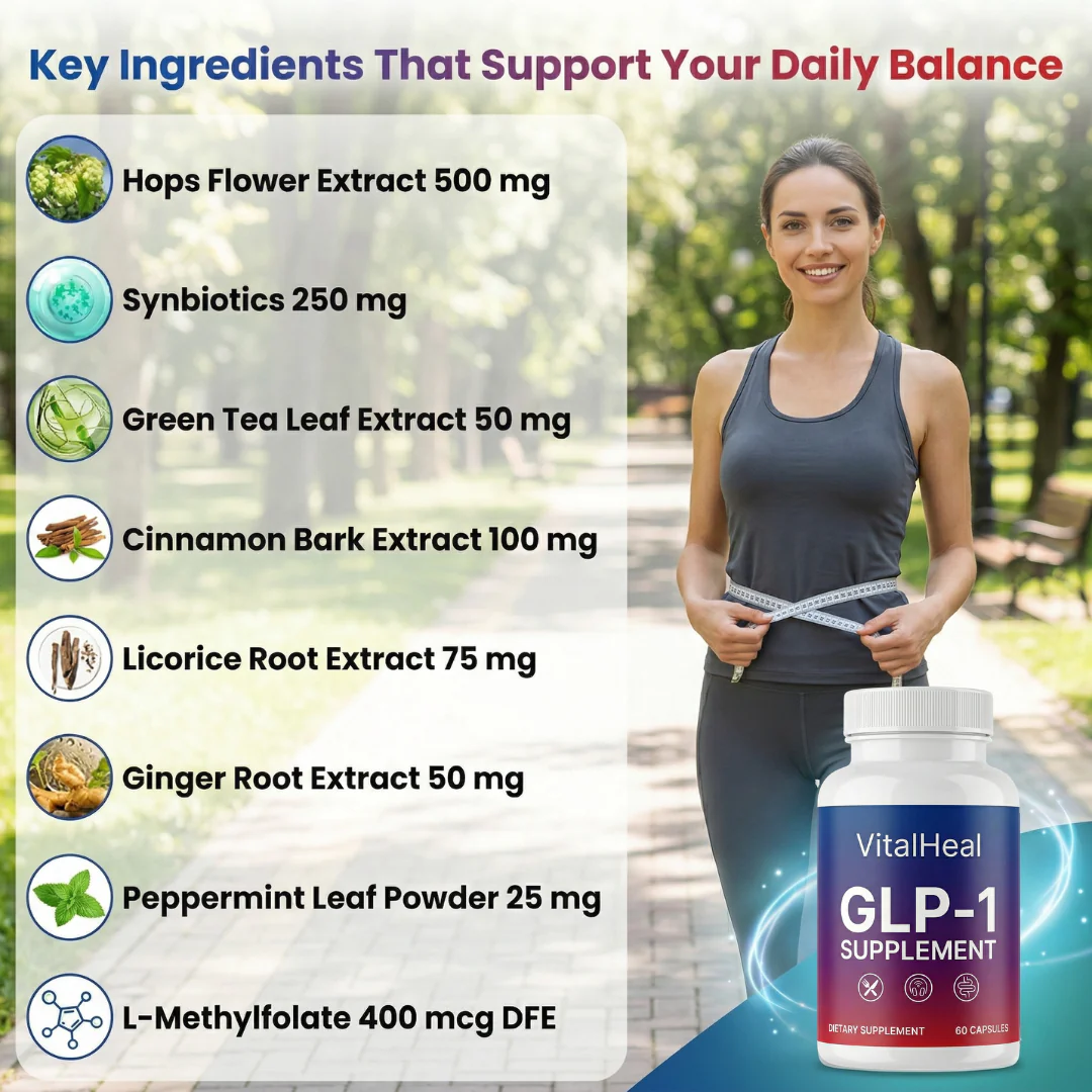 GLP-1 Supplement for Appetite Control, Gut Health & Metabolism Support - Image 4