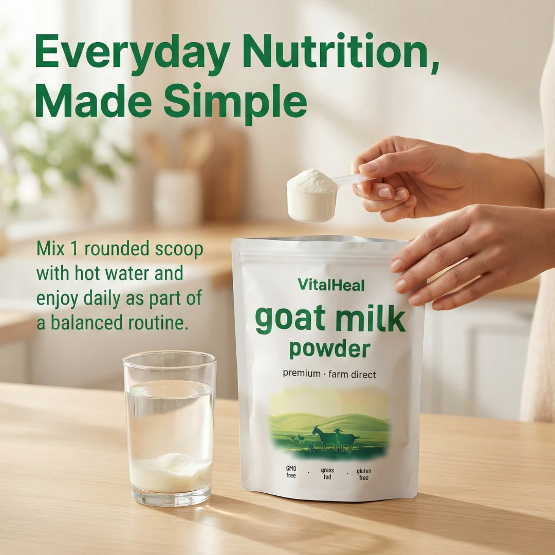 Goat Milk Powder – Powdered Goat Milk for Nutrition, Rich in Protein & Calcium - Image 3