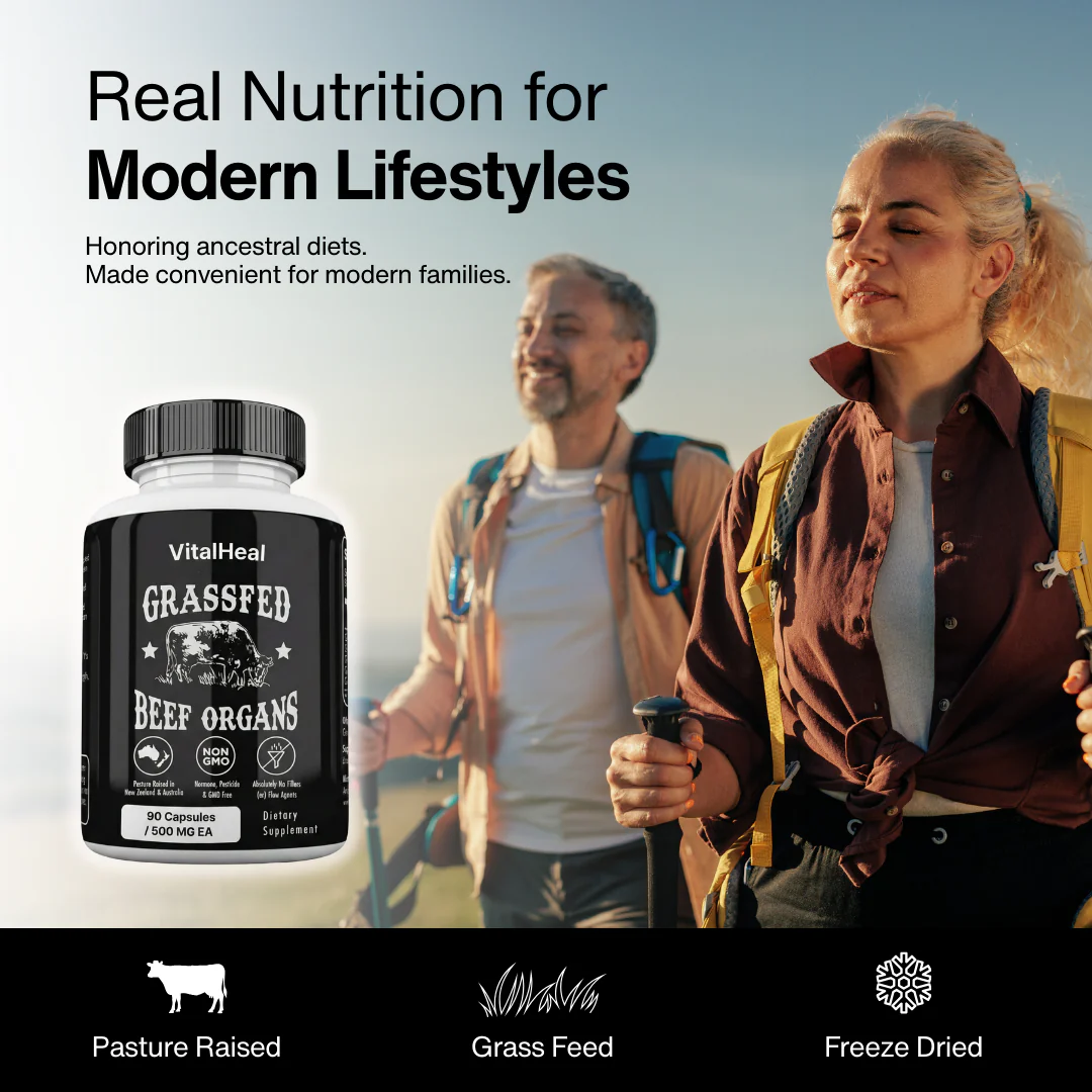 Grass Fed Beef Organs – Beef Organ Superfood Supplement for Energy, Immune & Digestive Support - Image 4