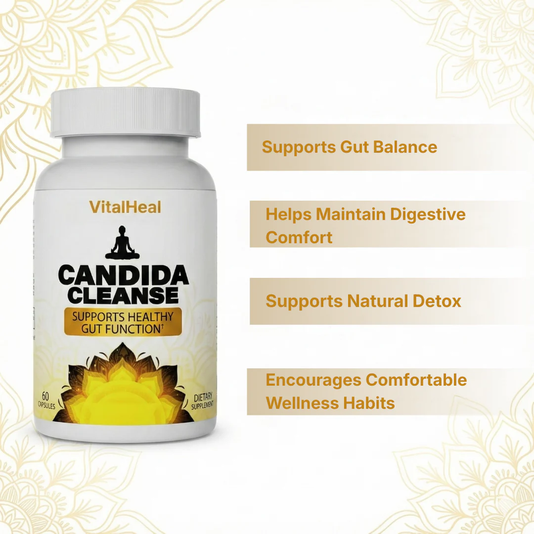 Gut Cleanse – Gut Support with Natural Herbal Formula, Oregano Leaf, Black Walnut & Caprylic Acid - Image 2