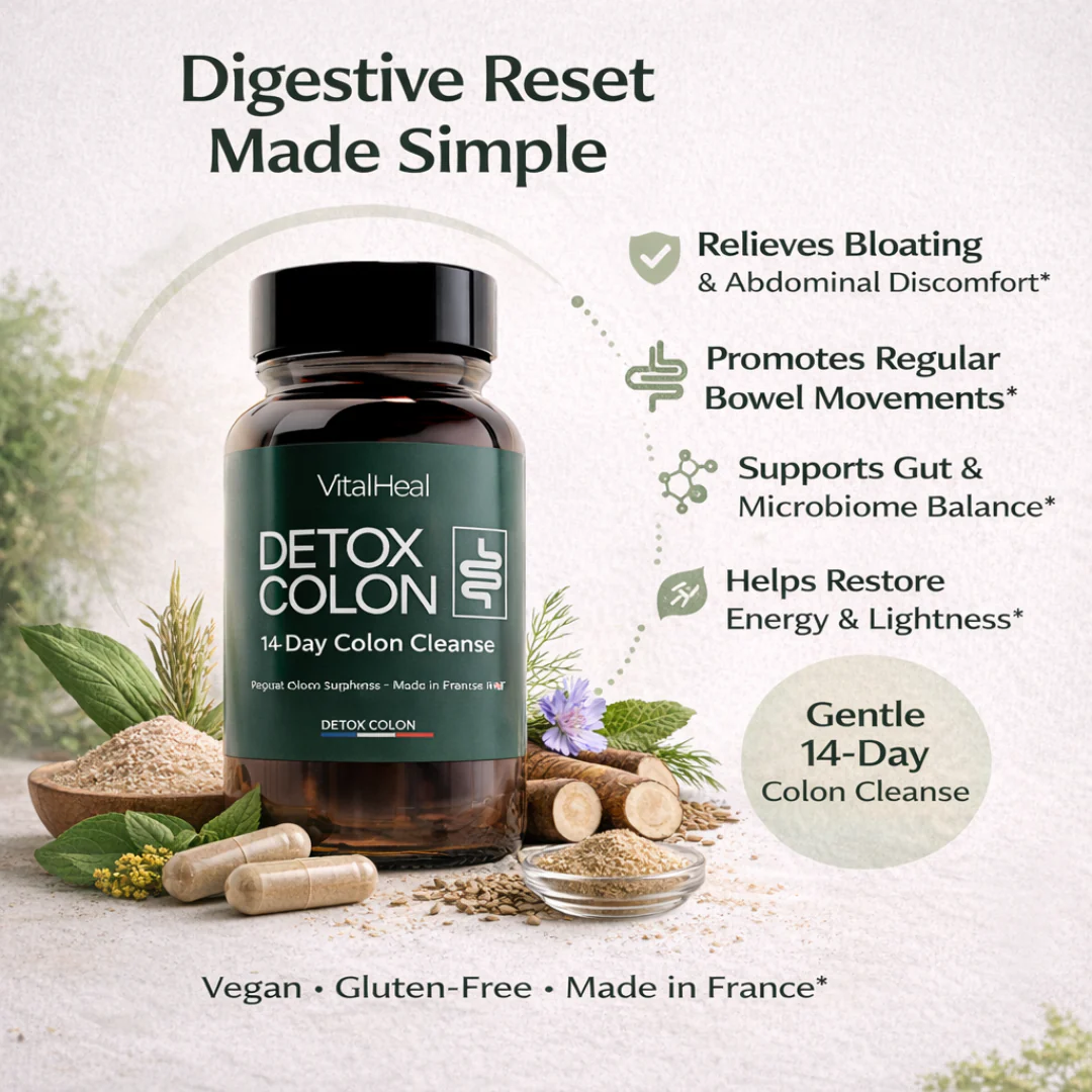 HappyDetox Detox Colon 14 Days for Digestive Reset, Bloating Relief & Gut Balance - Image 3