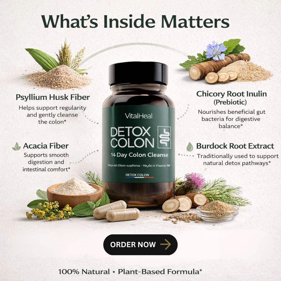 HappyDetox Detox Colon 14 Days for Digestive Reset, Bloating Relief & Gut Balance - Image 4