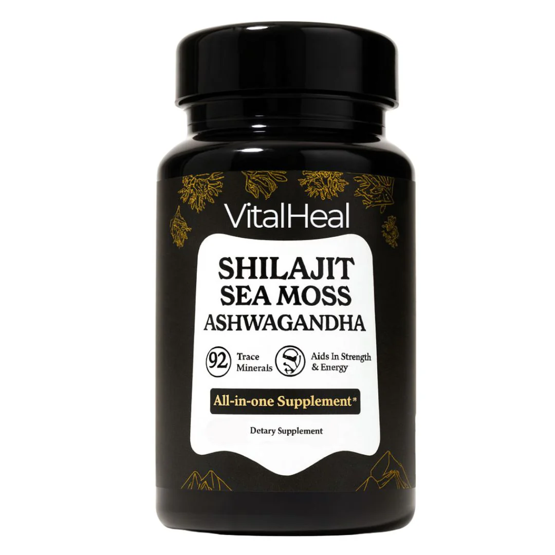 Himalayan All-in-One Capsules - Shilajit, Sea Moss & Ashwagandha