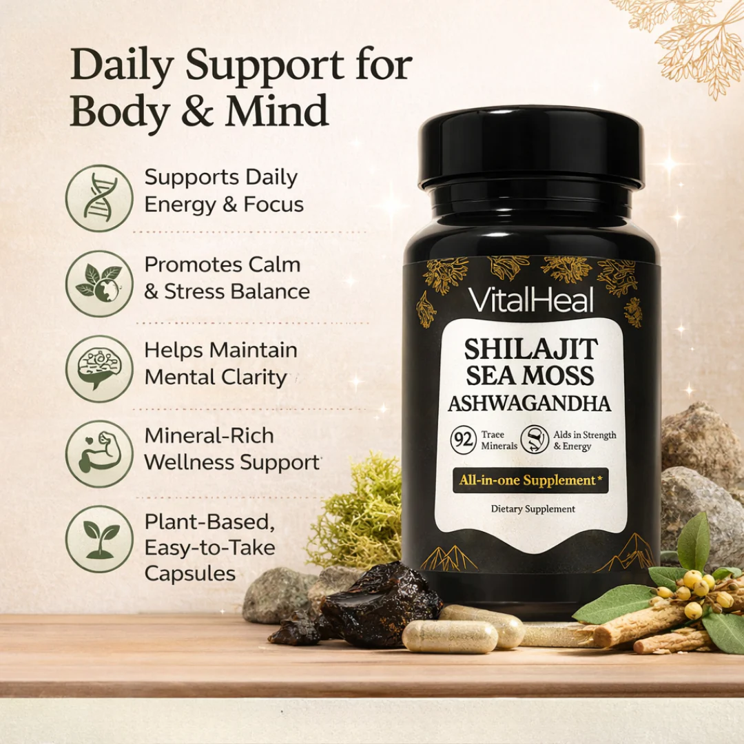 Himalayan All-in-One Capsules - Shilajit, Sea Moss & Ashwagandha - Image 4