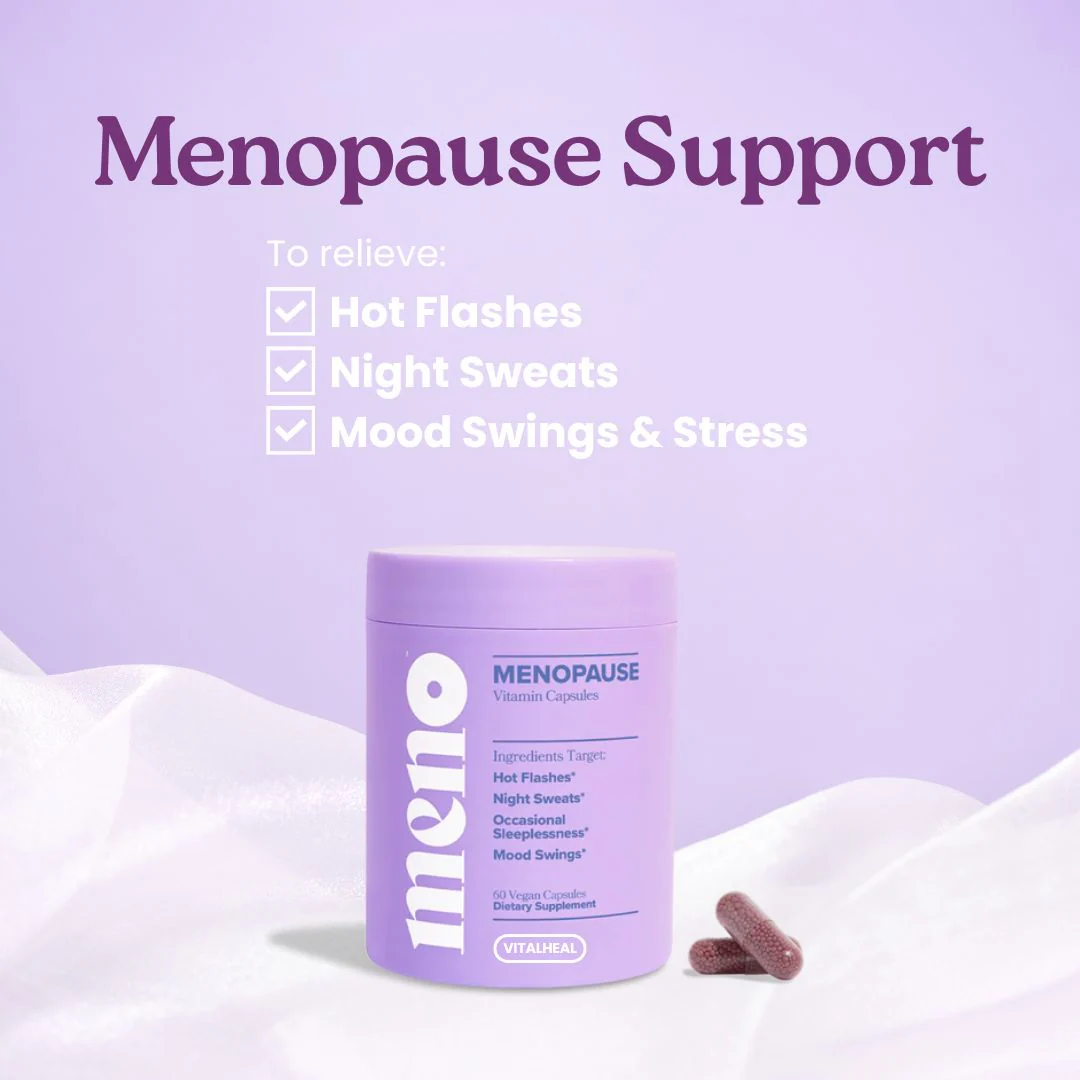 Hormone-Free Menopause Supplement for Hot Flashes & Mood Swings - Image 2
