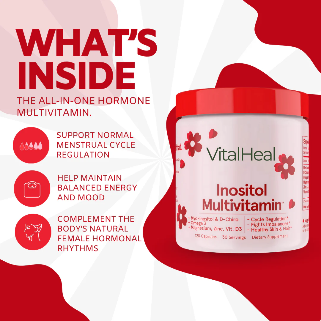 Inositol Multivitamin - Hormonal Balance & Wellness for Women - Image 3