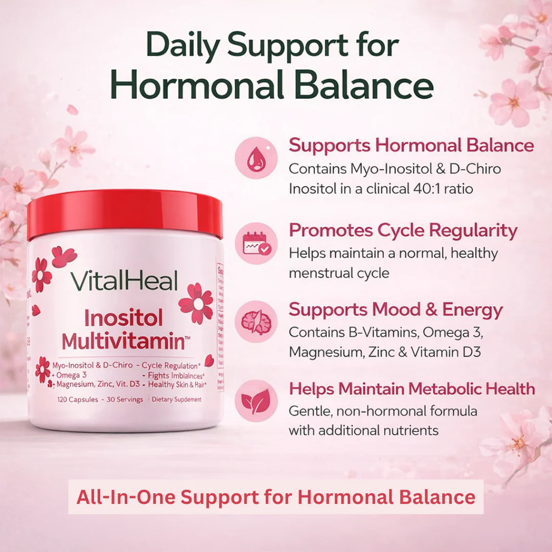 Inositol Multivitamin - Hormonal Balance & Wellness for Women - Image 5