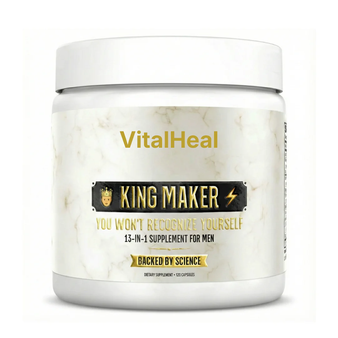 King Maker 13-in-1 Supplement for Men – Male Performance, Muscle Support & Circulation Improvement