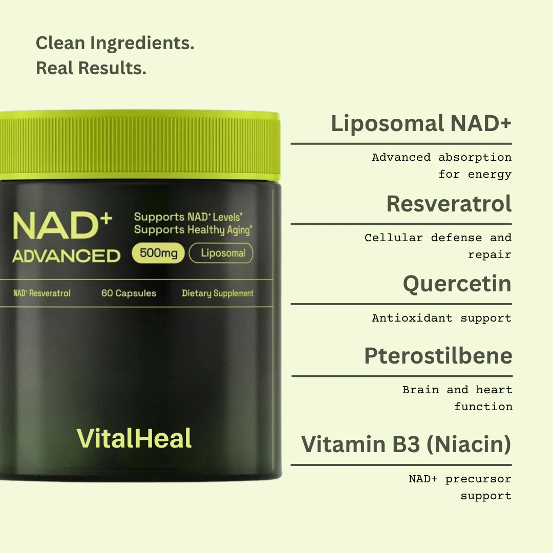 Liposomal NAD+ Advanced – Boost Energy & Healthy Aging - Image 3