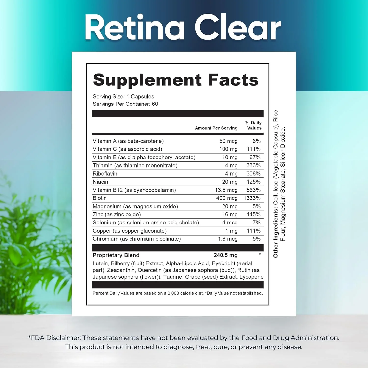 Lutein & Zeaxanthin Supplement - Image 2