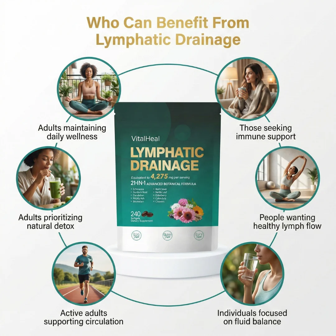 Lymphatic Drainage – 21-in-1 Herbal Supplement for Lymph & Immune Support - Image 3