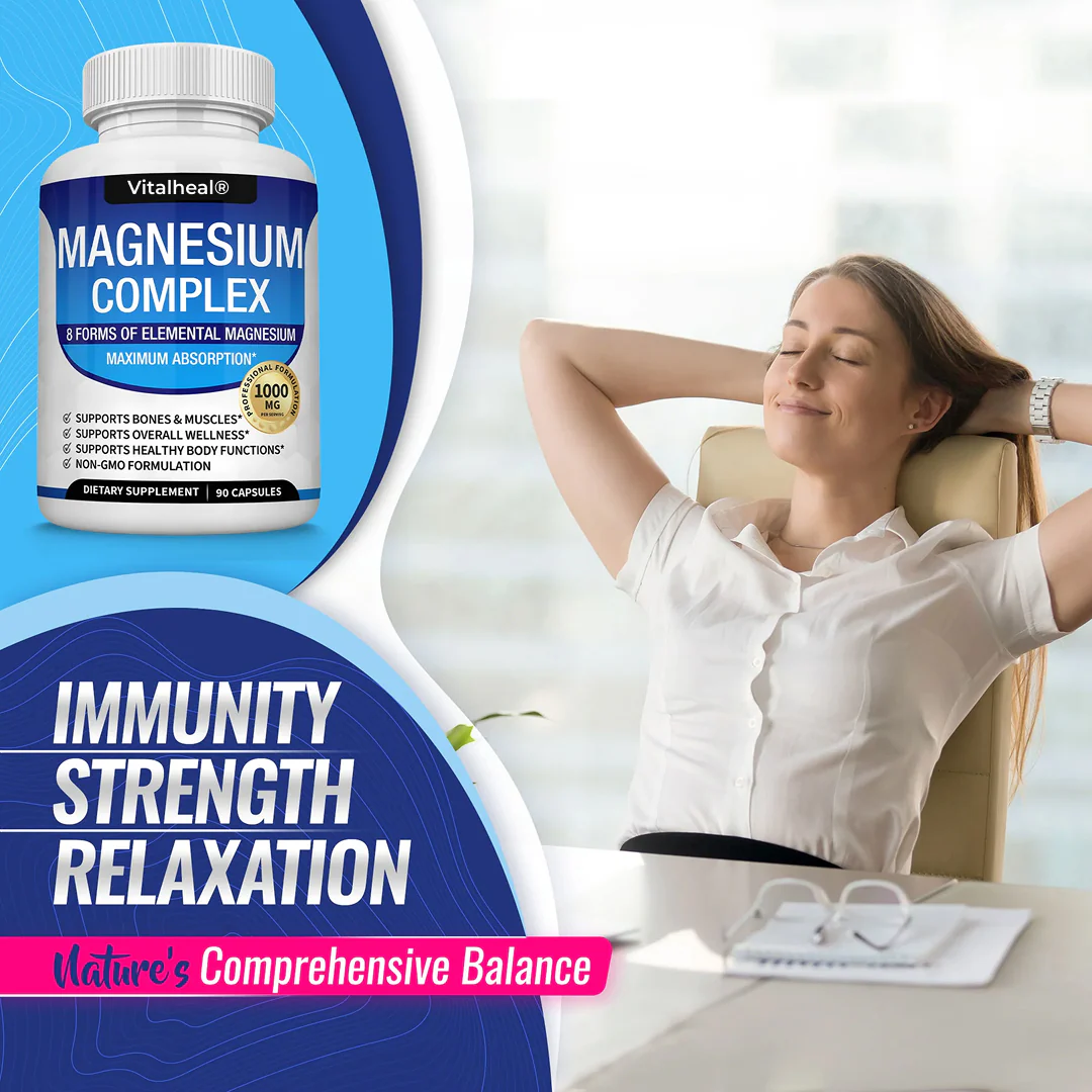 Magnesium Complex 8-in-1 – Energy, Sleep & Recovery Support - 1000 mg - Image 6