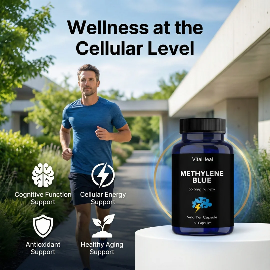 Methylene Blue Capsules – Cognitive & Cellular Energy Support Supplement - Image 2