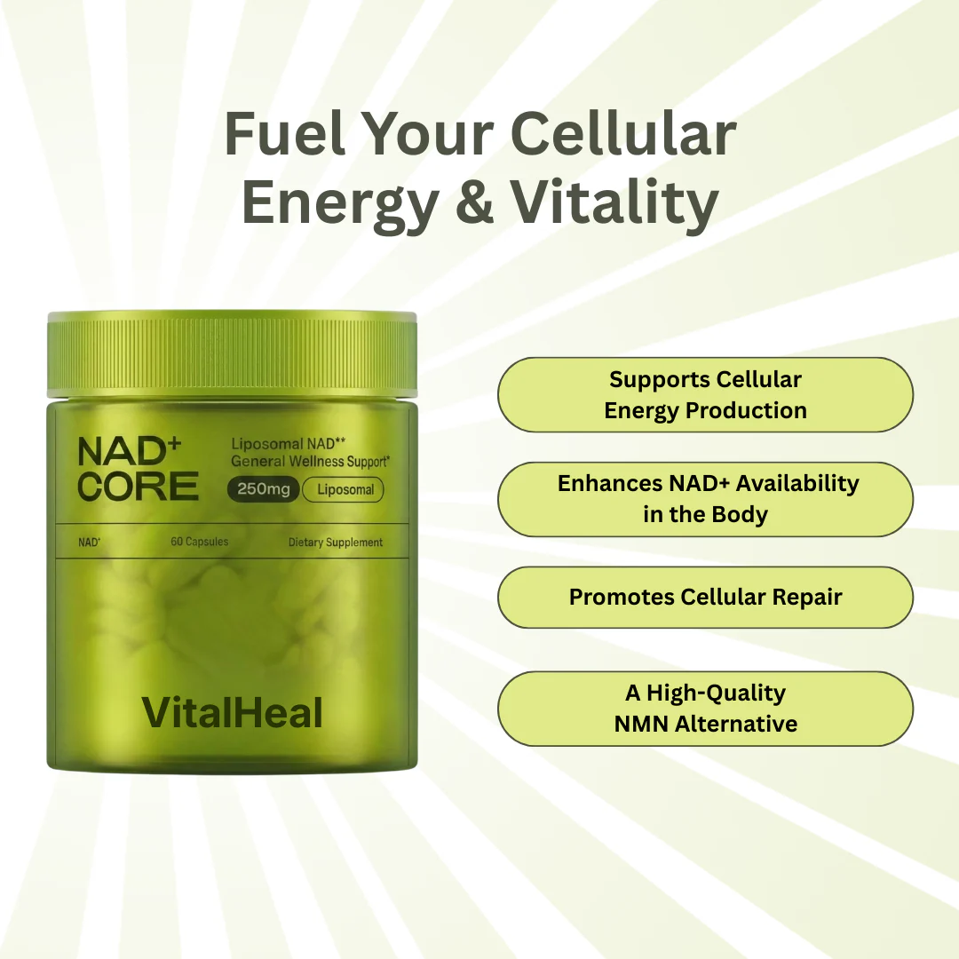 NAD+ Core – Liposomal NAD Supplement for Cellular Energy Support - Image 2