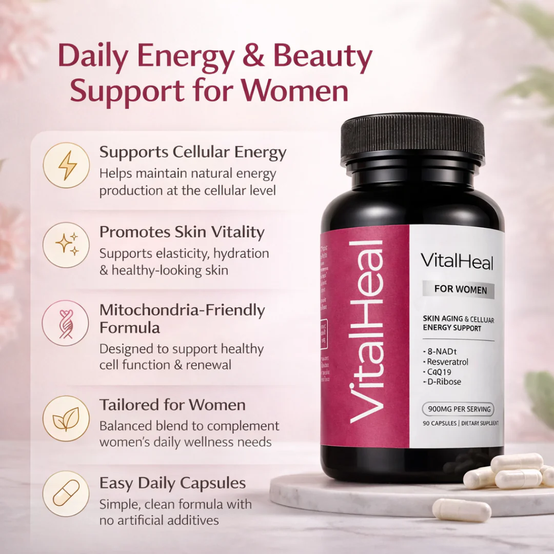 NAD+ Supplement for Women – Energy, Vitality & Skin Support - Image 6