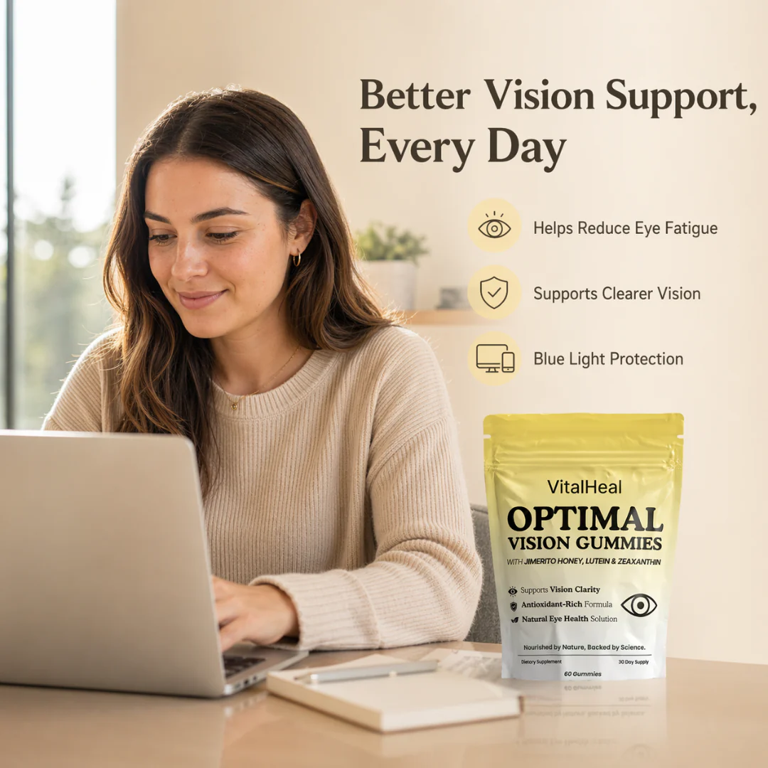Optimal Vision Gummies – Eye Health Supplement with Lutein & Zeaxanthin for Vision Support - Image 4