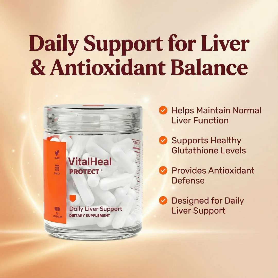 Protect – Daily Liver Support Supplement with Antioxidants, L-Cysteine + DHM & Milk Thistle - Image 2
