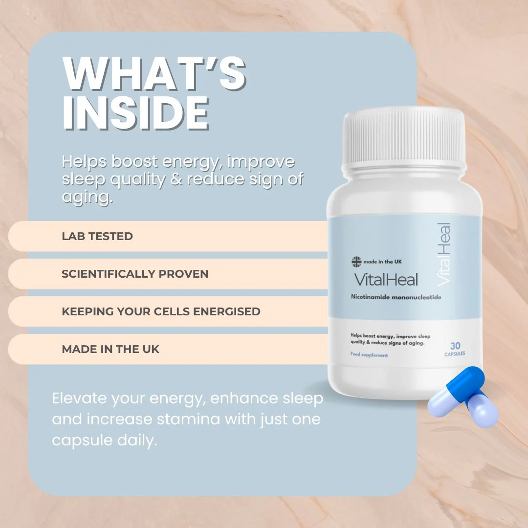 Pure NMN Supplement for NAD+ Support and Cellular Health - Image 2