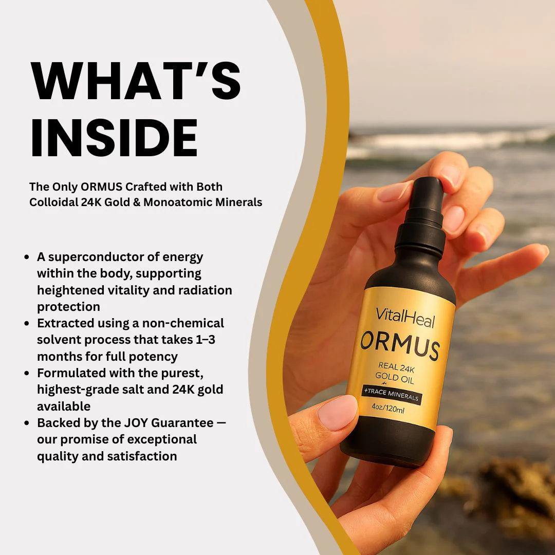 Pure Ormus Gold Oil - Support Balance, Focus & Vital Energy - Image 4