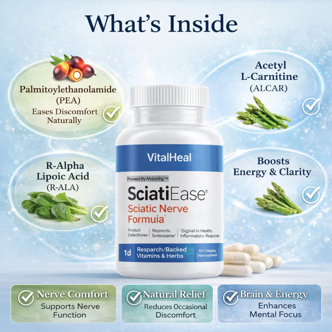 SciatiEase – Daily Sciatic Nerve Comfort & Nerve Health Support Formula - Image 3