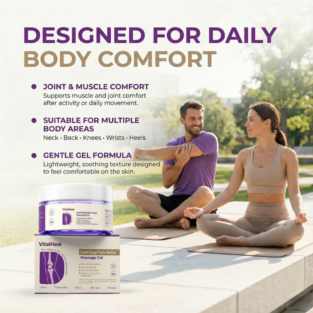 Soothing Pain Relief Massage Gel – Fast-Acting Comfort for Joints & Body - Image 4