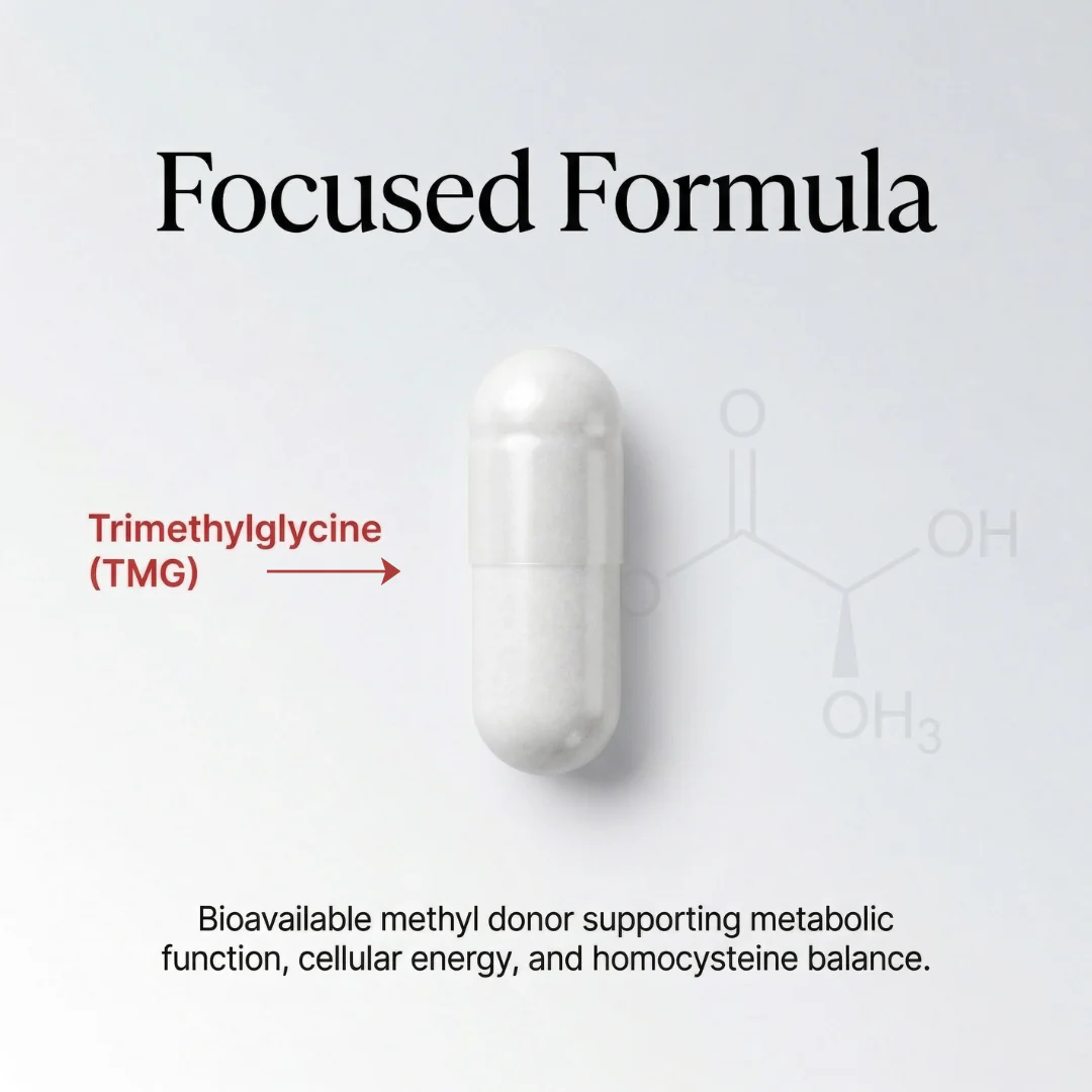 Trimethylglycine TMG Supplement – Liver Support & Homocysteine Balance - Image 3