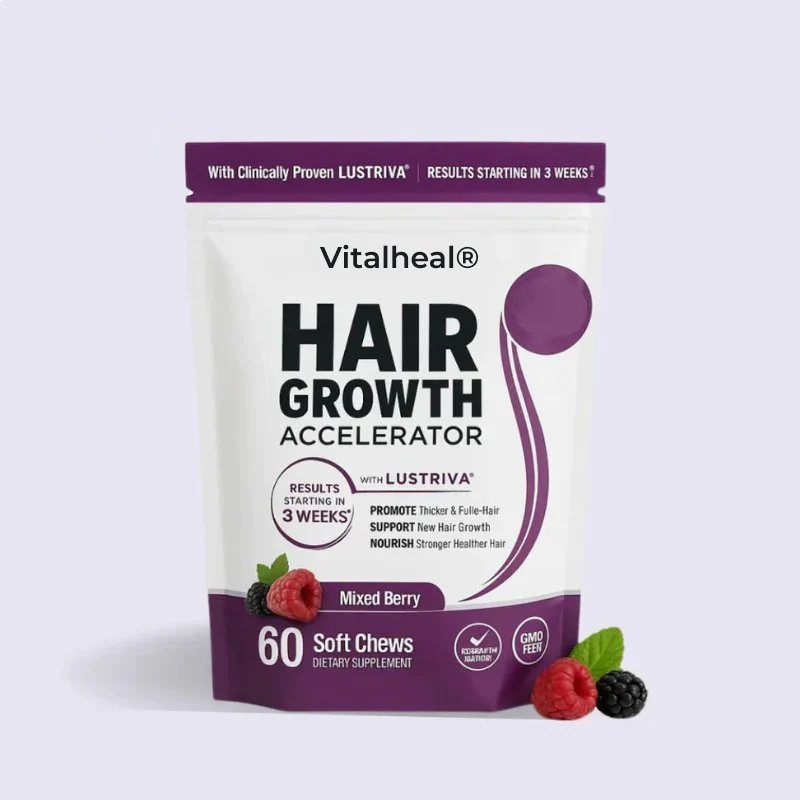 Hair Growth Gummies for Naturally Thicker, Stronger Hair