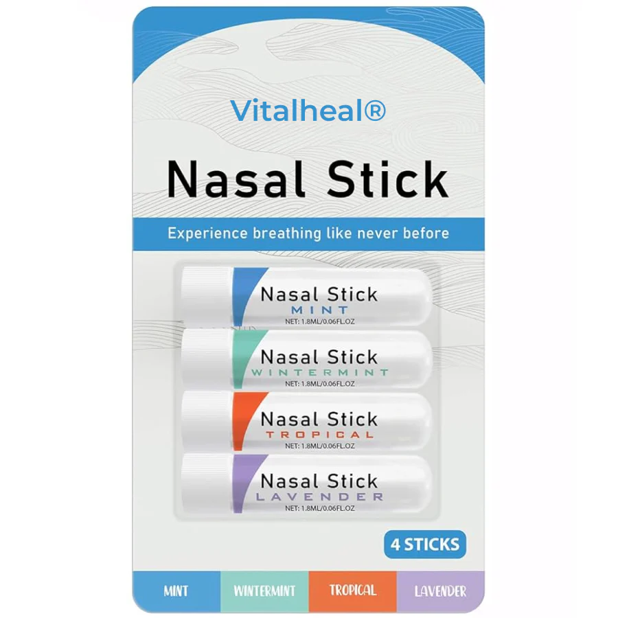 Nasal Sticks – Essential Oil Inhaler Sinus Relief & Focus Booster