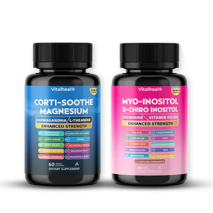 Myo-Inositol & Cortisol Support – Hormone Balance & PCOS Relief